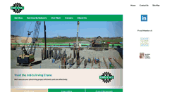 Desktop Screenshot of irvingcrane.com